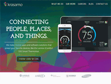 Tablet Screenshot of krasamo.com